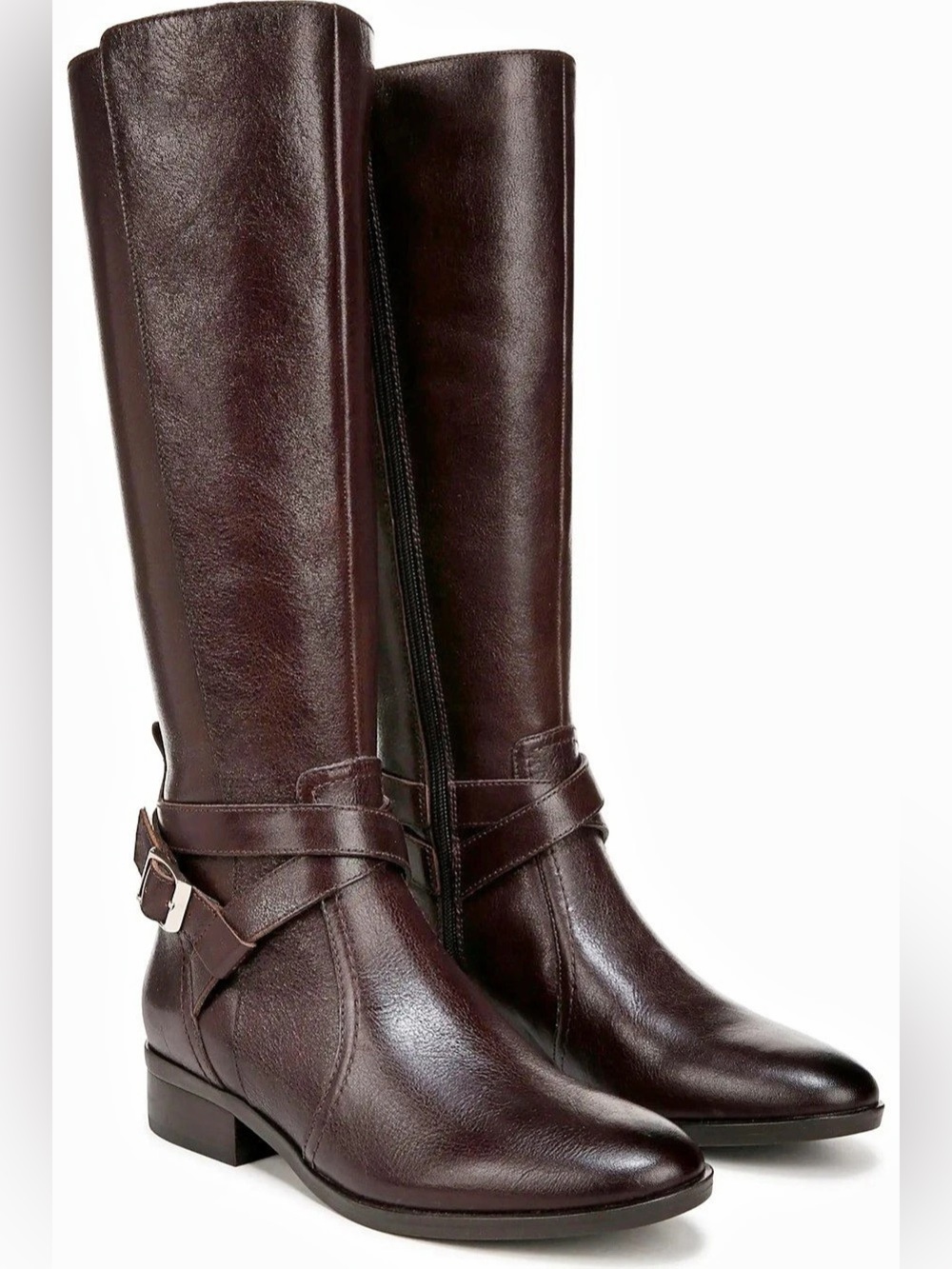 Naturalizer Rena Chocolate Brown Knee High Boots Women’s Size 8.5M